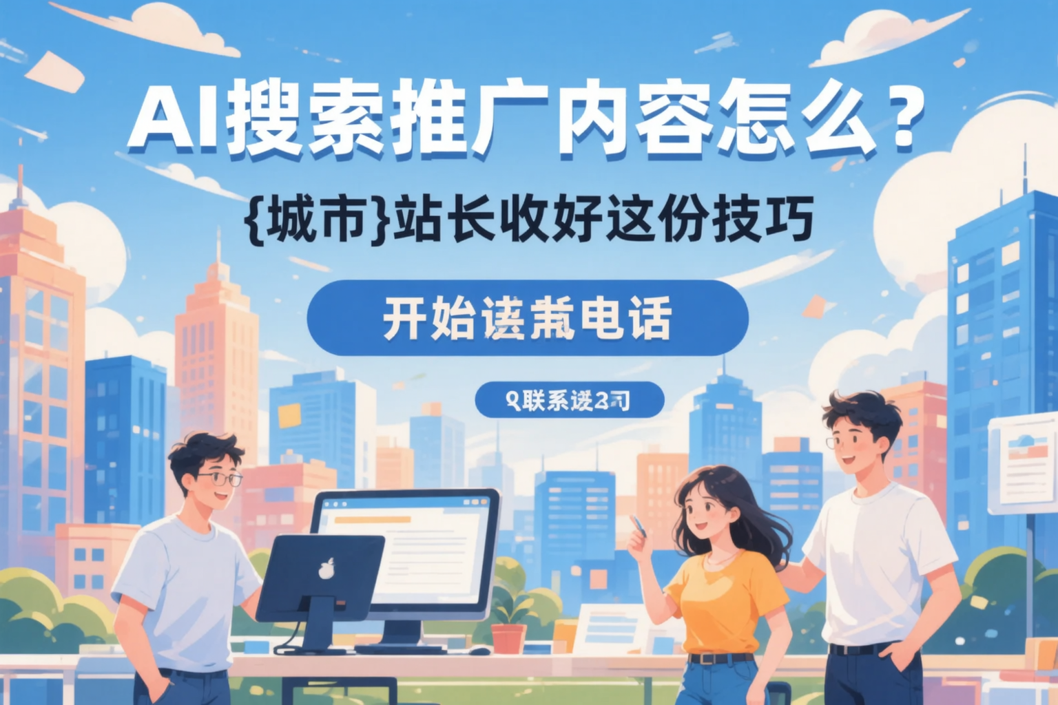 AI搜索推广内容怎么写？常宁站长收好这份技巧