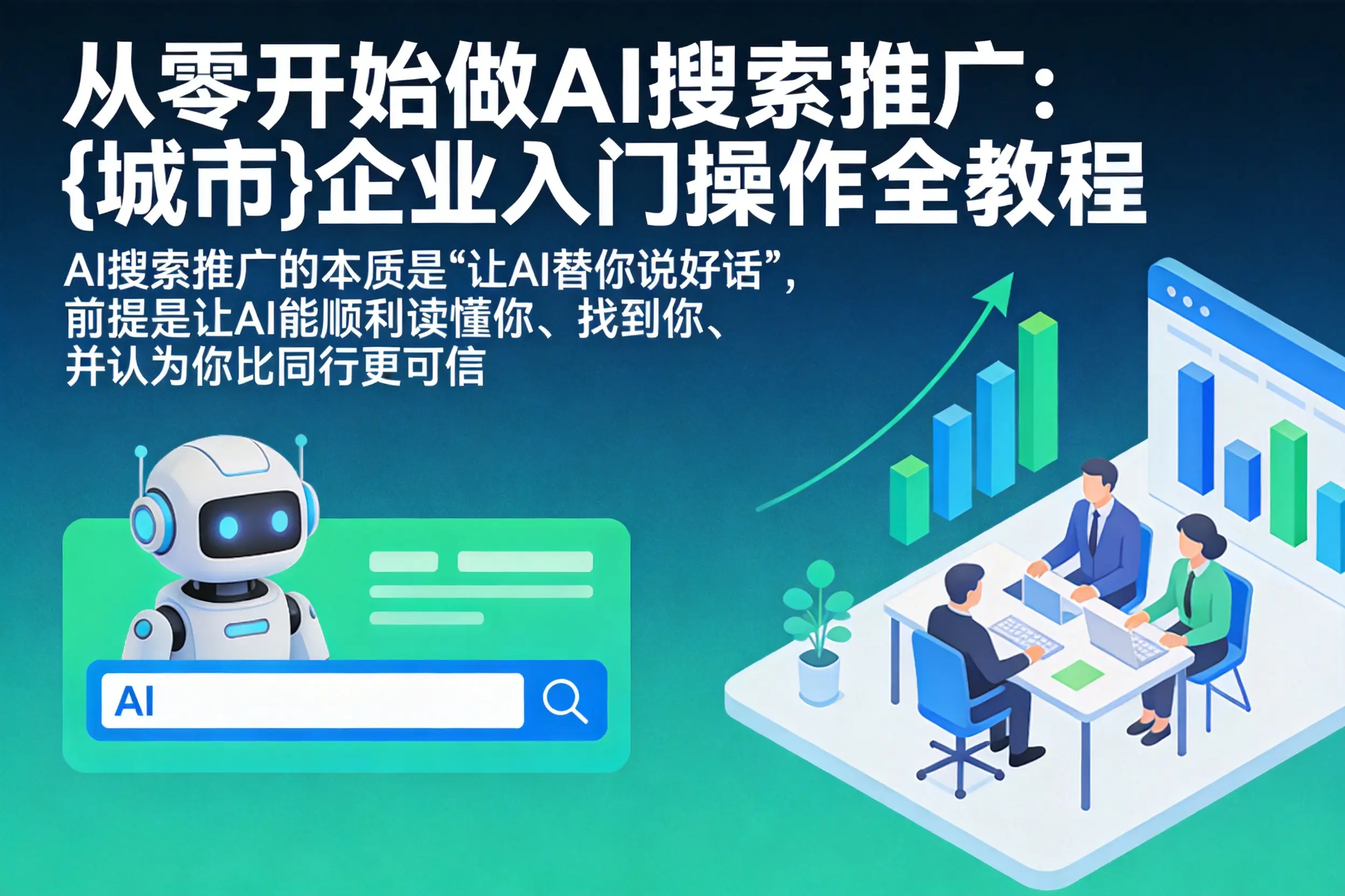 从零开始做AI搜索推广：常宁企业入门操作全教程
